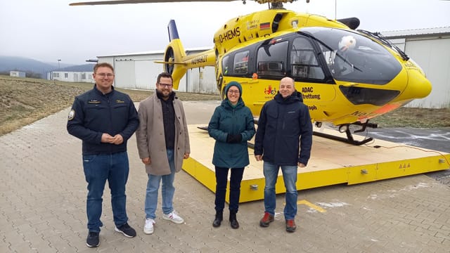 ADAC Luftrettung in Imsweiler - Ein Rettungshubschrauber für den Donnersbergkreis