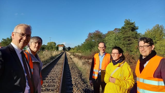 Termin mit Staatssekretär Michael Hauer: Stand der Reaktivierungsmaßnahmen der Zellertalbahn